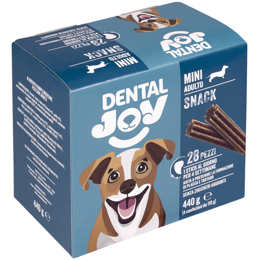 DentalJoy Dog Adult Mini Snack Multipack 28 pz