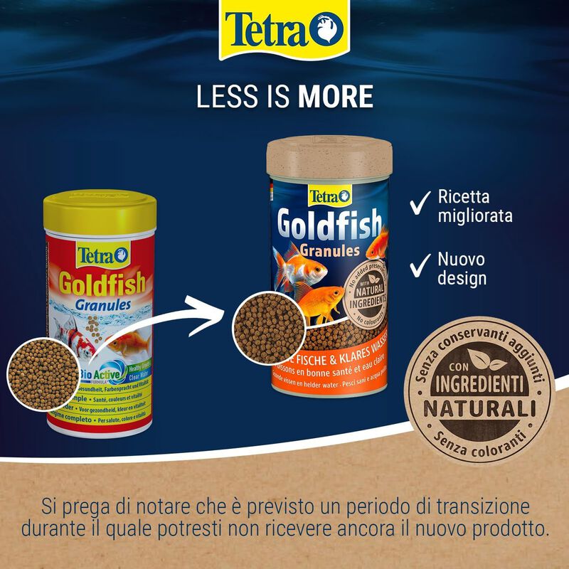 Tetra GoldFish Granules 1 lt