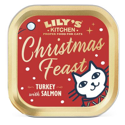 Lily's Kitchen Christmas Feast cat adult Tacchino 85 gr
