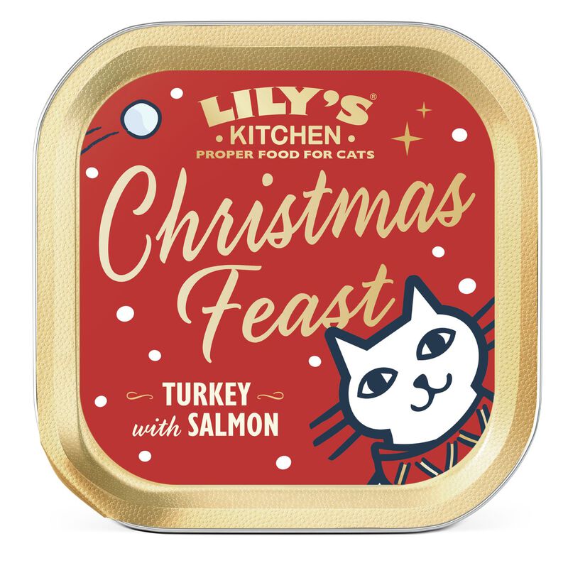 Lily's Kitchen Christmas Feast cat adult Tacchino 85 gr