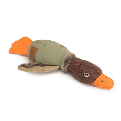 Camon Gioco per Cani Anatra in canvas con squeaker 35 cm
