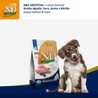Farmina N&D Ancestral Grain Puppy Medium&Maxi Agnello Farro, Avena e Mirtillo 12 kg