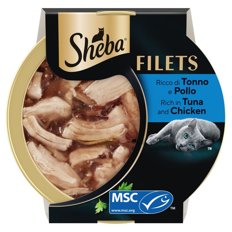 Sheba Cat Filets Pollo e Tonno 60 gr
