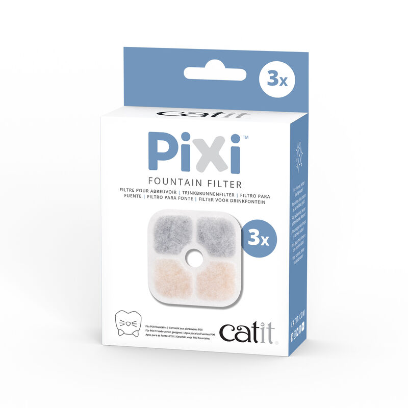 Catit Filtri di ricambio per fontana Pixi 3 pz