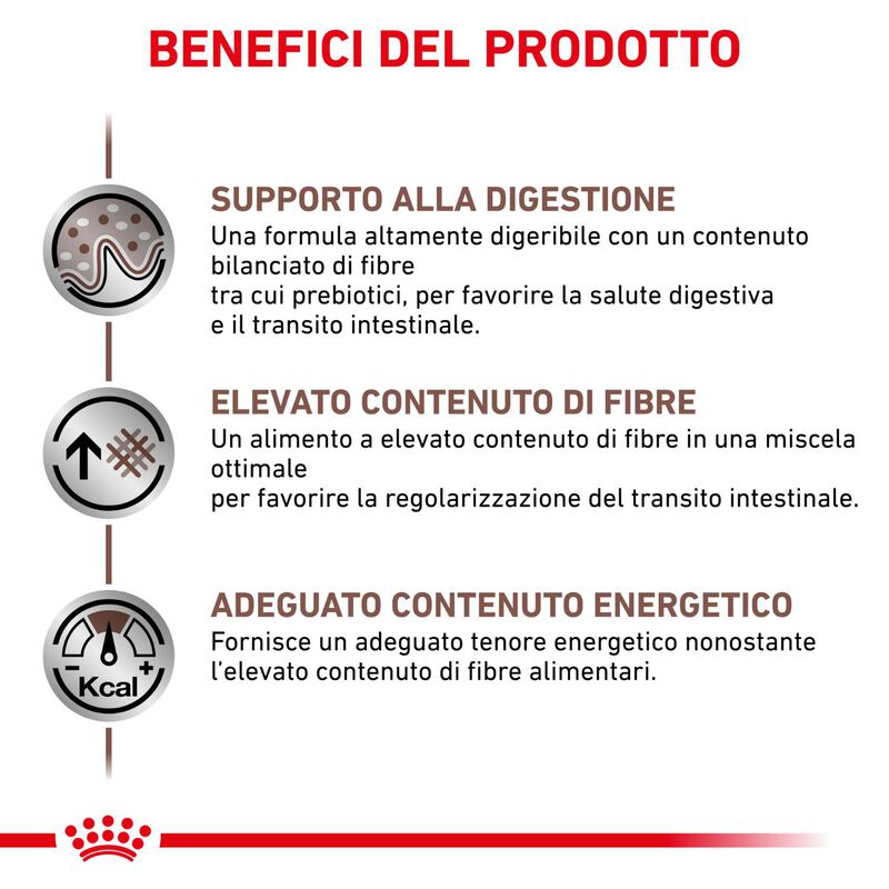 Royal Canin Veterinary Diet Dog Adult Gastrointestinal Hight Fiber 2 kg