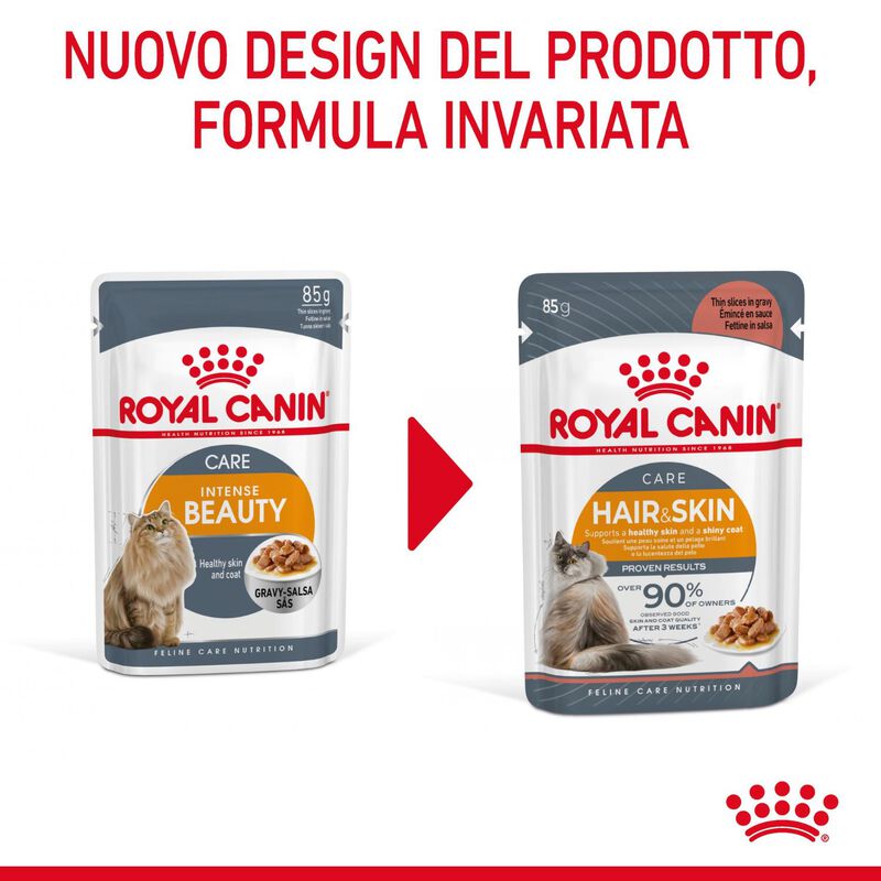 Royal Canin Cat Adult Hair&Skin in Salsa 85gr