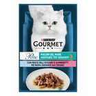Gourmet Perle Cat Adult con Pesce dell'Oceano e Gamberetti 85 gr