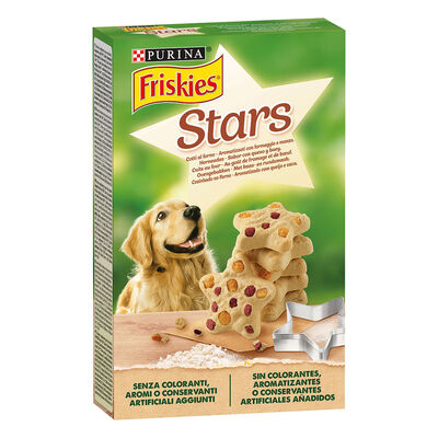 Friskies Stars Snack per cani aromatizzati con formaggio e manzo 320 gr