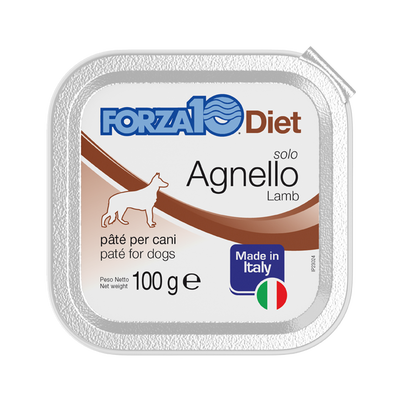 Forza10 Diet Dog Solo paté con Agnello 100 gr
