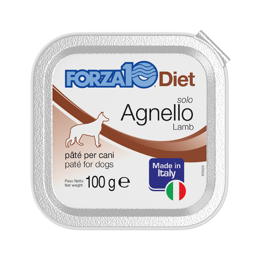 Forza 10 Mono Diet Dog pat&eacute; Solo Agnello 100 gr
