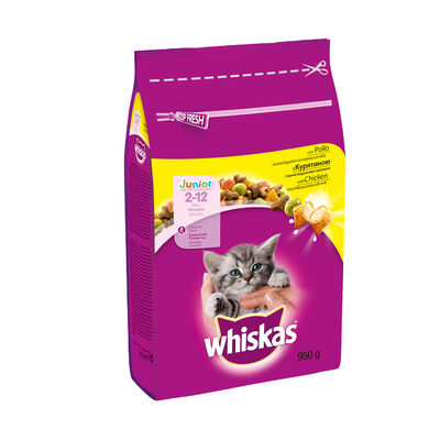 Whiskas Cat Junior Croccantini Pollo 950 gr
