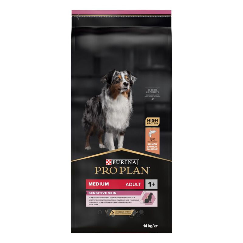 Purina Pro Plan Dog Adult Medium Sensitive Skin Salmone 14 kg