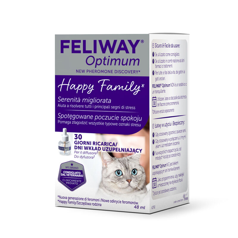 Feliway Optimum Ricarica 48ml