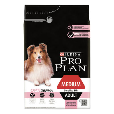 Purina Pro Plan Dog Medium Adult OptiDerma 3 kg