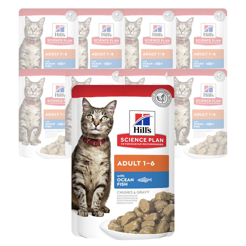 Hill's Science Plan Cat Adult con Pesce Oceanico Bustina 85 gr