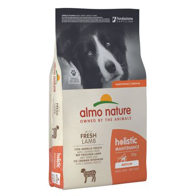 Almo Nature Holistic Dog M con Agnello Fresco 12 kg