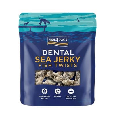 Fish4Dogs Sea Jerky Twists snack 100 gr