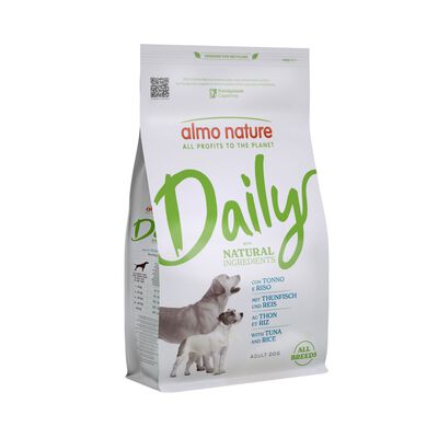 Almo nature Daily Dog Adult All breeds Tonno e Riso 1,2 kg