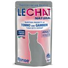 Le Chat Natural gatti adulti pezzetti di Tonno con Gamberi 80 gr