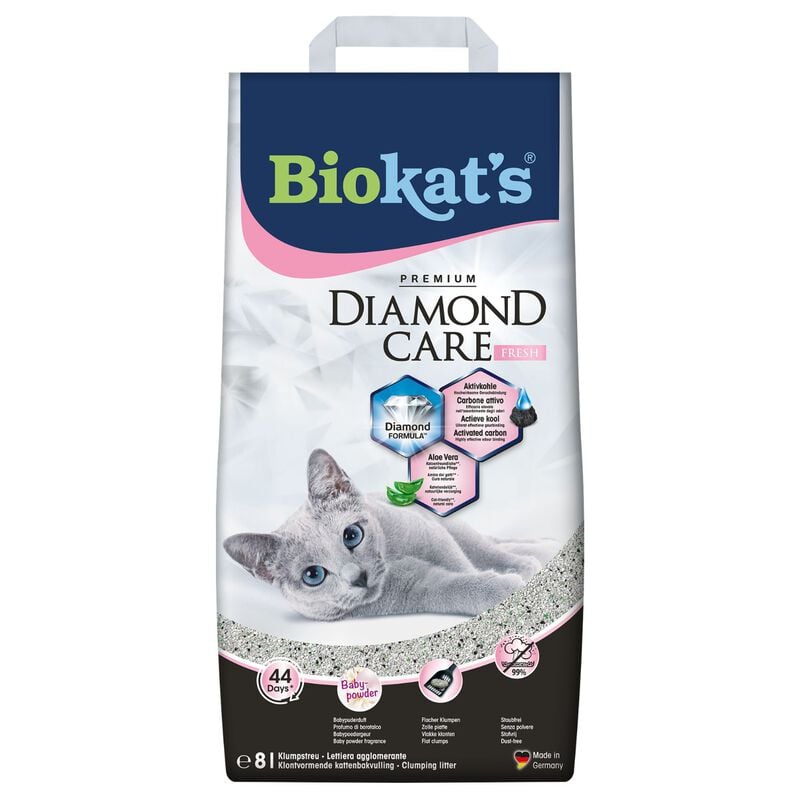 Biokat's Lettiera Diamond Care Fresh 8 lt