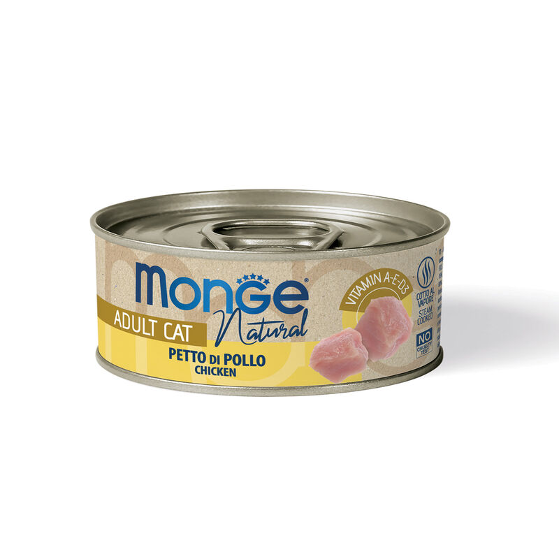 Monge Natural Cat Adult Petto di Pollo 80 gr