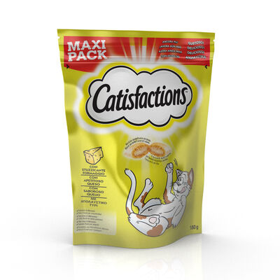 Catisfactions Cat Snack al Formaggio maxi pack 180 gr