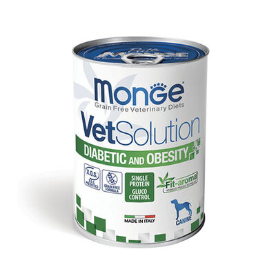 Monge Vet Solution Diet Dog Diabetic and Obesity 400gr