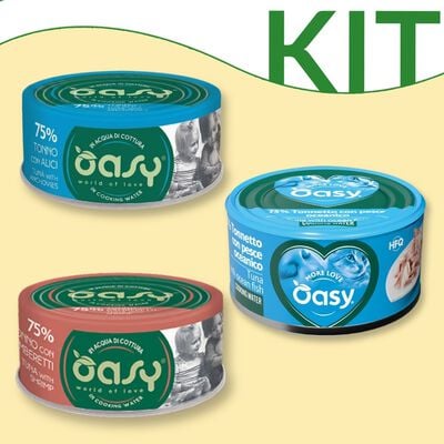 Kit Degustazione Oasy more love cat adult 70 gr
