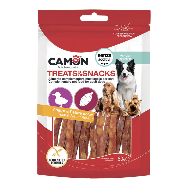 Camon Dog Stick con anatra e patata dolce 80gr