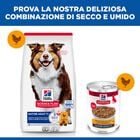 Hill's Science Plan Spezzatino per cani anziani Pollo e verdure 363 gr