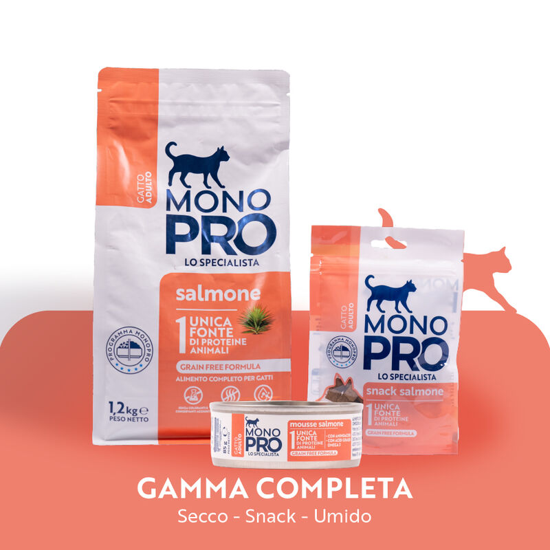 Monopro Cat Adult Salmone 350gr