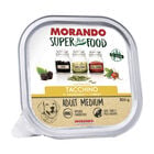 Morando Superpetfood Dog Adult Medium paté con Tacchino 300 gr image number 0