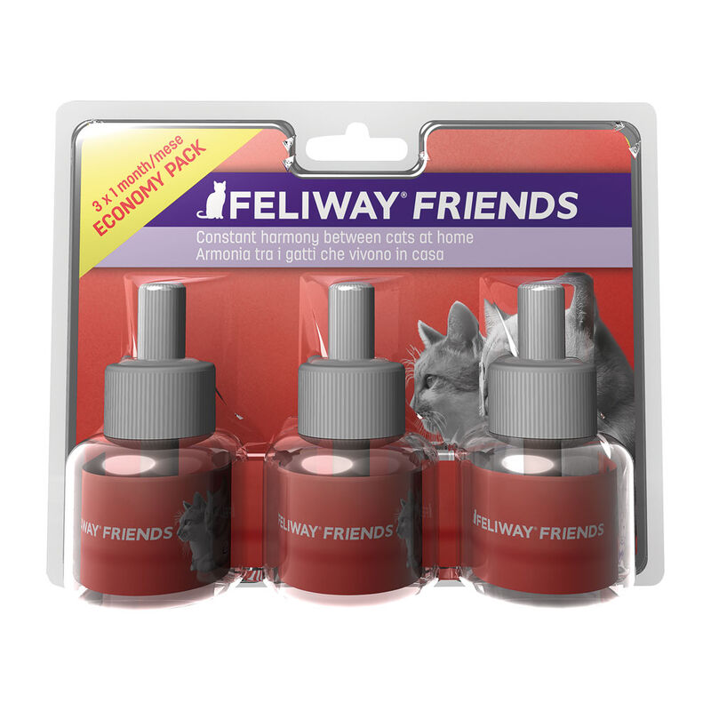 Feliway Friends 3 Ricariche 48 ml