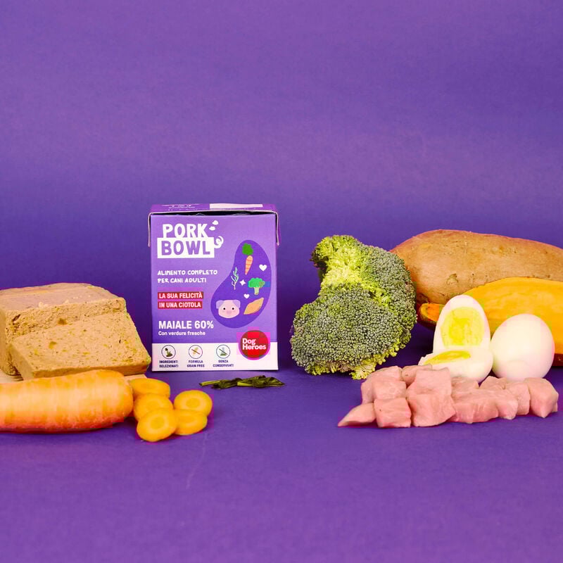 Dog Heroes Pork Bowl Maiale Grain Free 390 gr