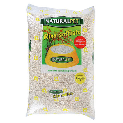 Naturalpet riso soffiato 5kg 