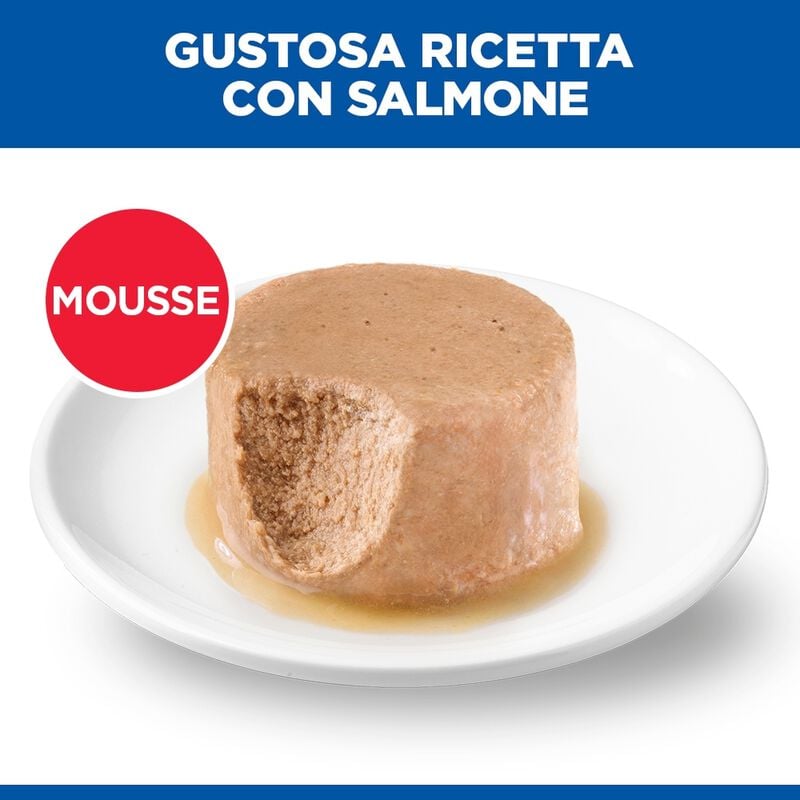 Hill's Science Plan Mousse per gatti adulti con Salmone 85 gr