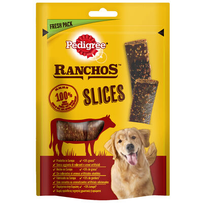 Pedigree Dog Ranchos Slices al Manzo 60 gr