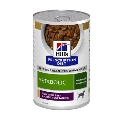 Hill's Prescription Diet Dog Metabolic spezzatino con Manzo 354gr