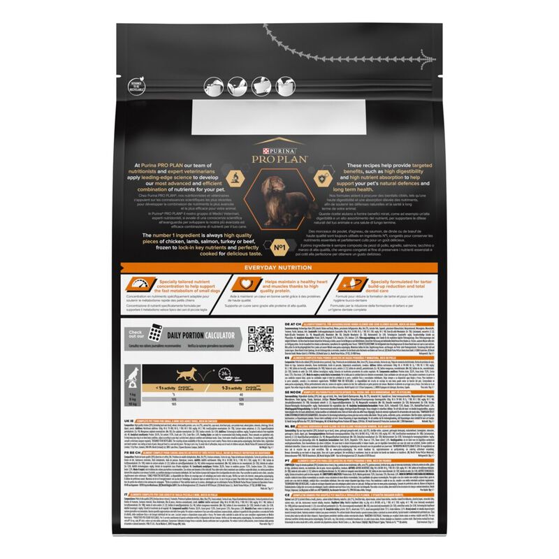 Purina Pro Plan Dog Adult Small & Mini Everyday Nutrition Pollo 3 kg