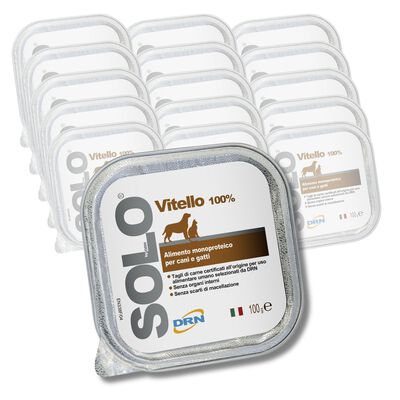 DRN Solo per Cane e Gatto Vitello 100 gr