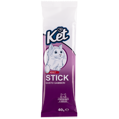 Ket Snack Stick Gamberi 40gr
