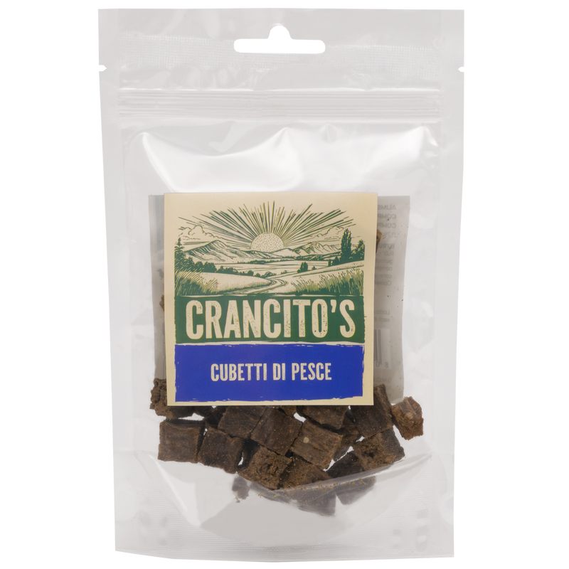 Crancito's Dog Adult Cubetti di pesce 80gr