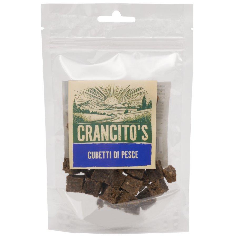 Crancito's Dog Adult Cubetti di pesce 80gr