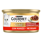 Gourmet Gold Cat Adult Dadini in Salsa con Manzo 85 gr