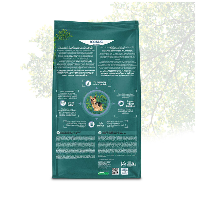 Forza10 Dog Mini Adult Cervo e Patate 2 kg