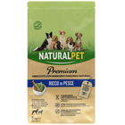 Naturalpet Premium Dog Adult Medium&Large ricco in Pesce 3kg - Scad. Luglio 25