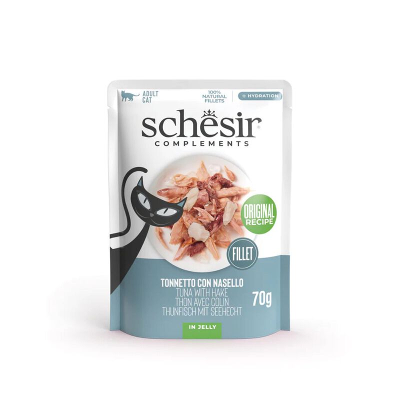Schesir Cat Tonnetto con Nasello 70 gr