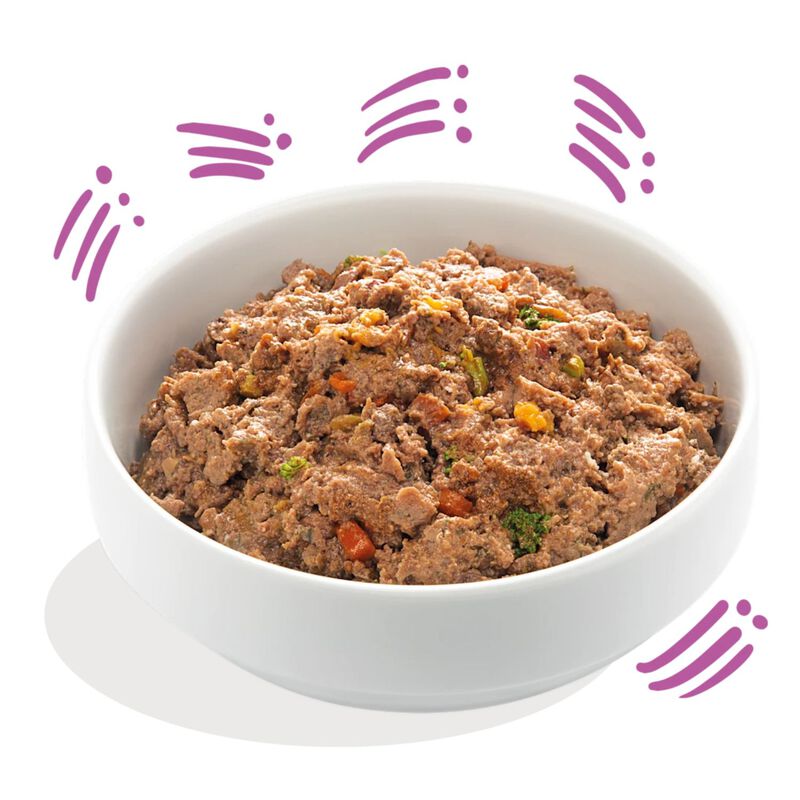 Edgard & Cooper Dog Adult Selvaggina, Pollo e Agnello 100 gr x 6