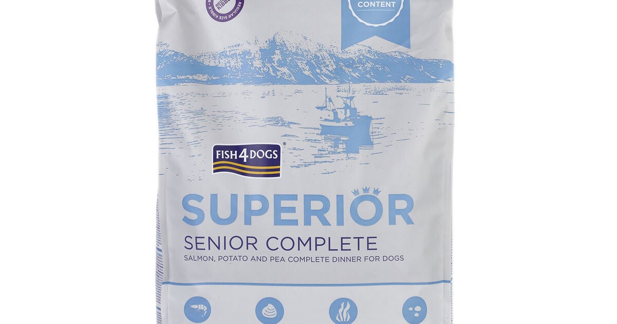Fish4Dogs Senior Complete 12 Kg L'Isola dei Tesori
