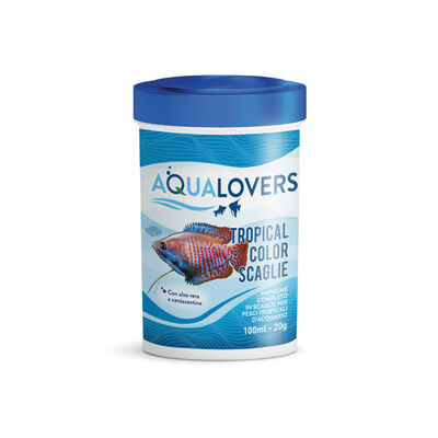 Aqualovers Tropical Color scaglie 20 gr 100 ml